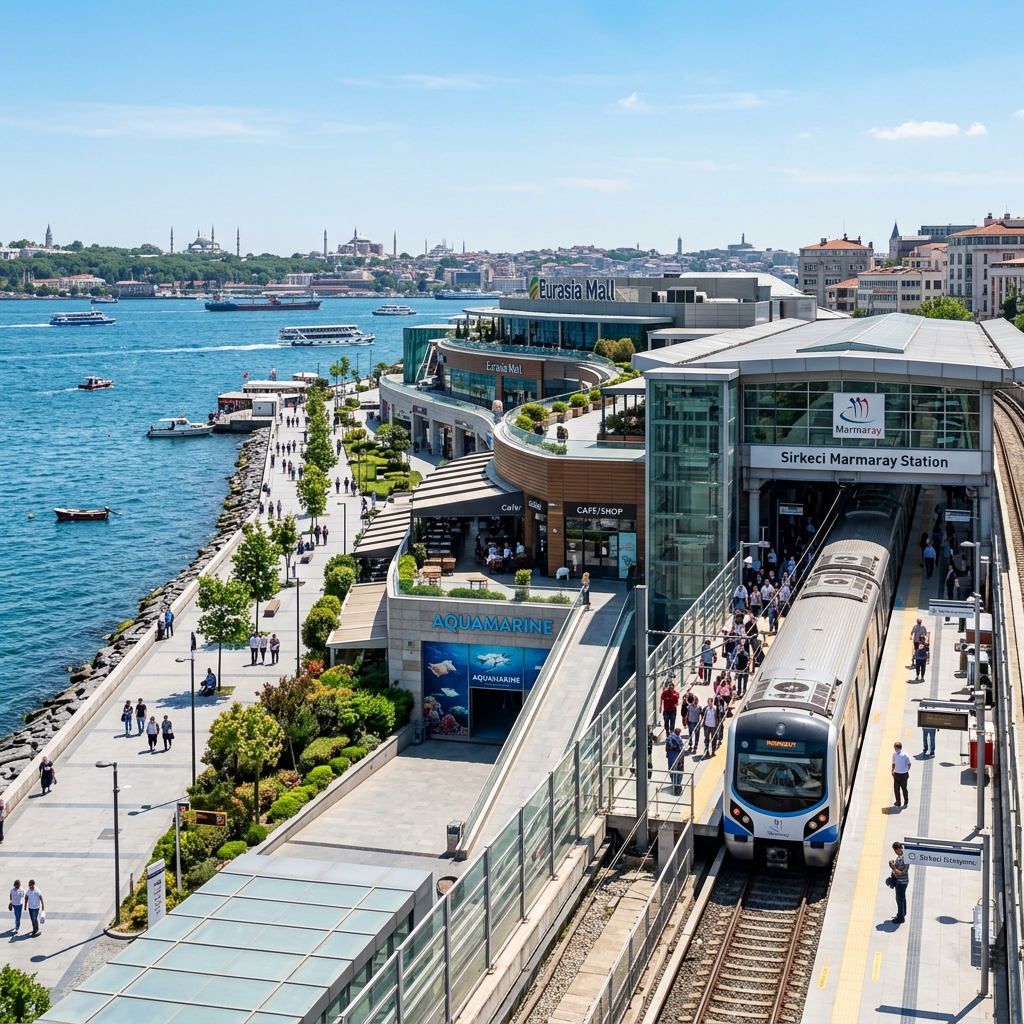 Aqua Florya Marmaray Ulaşımı
