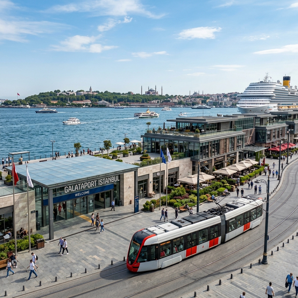Galataport Tramvay Ulaşımı