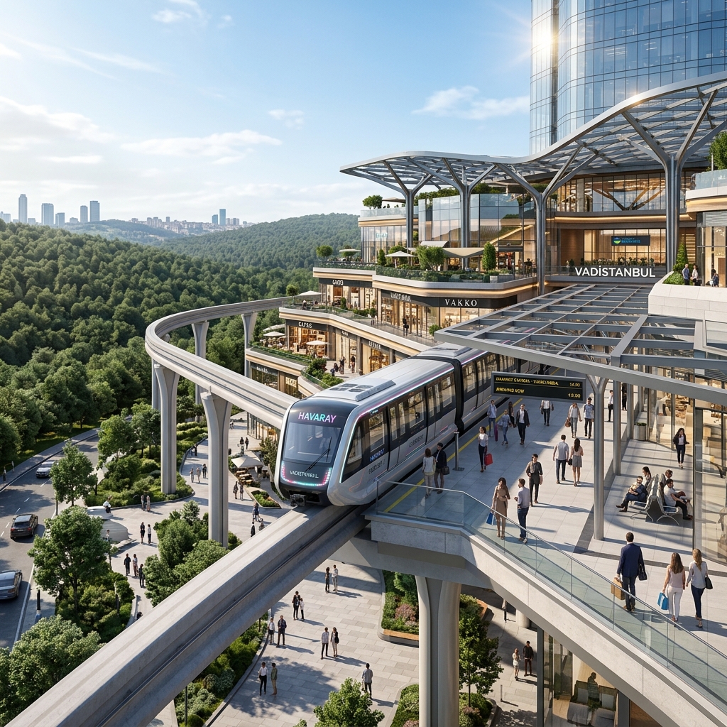 Vadistanbul Metro ve Havaray Ulaşımı